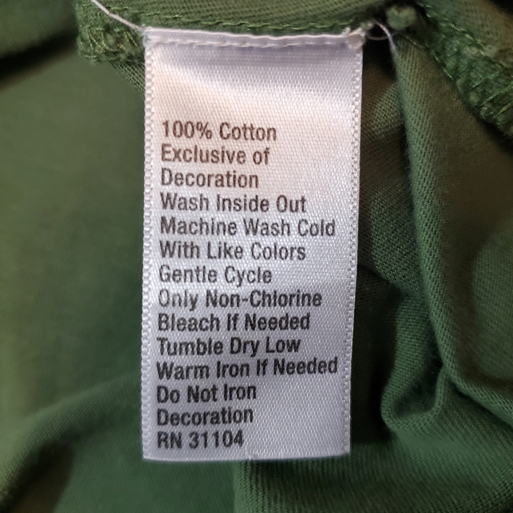 Kim Rogers Cotton Green Sequin Embroidered Top - Picture 9 of 9